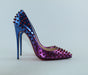 CHRISTIAN LOUBOUTIN FOLLIES SPIKES 120 SIZE 40 - LuxurySnob