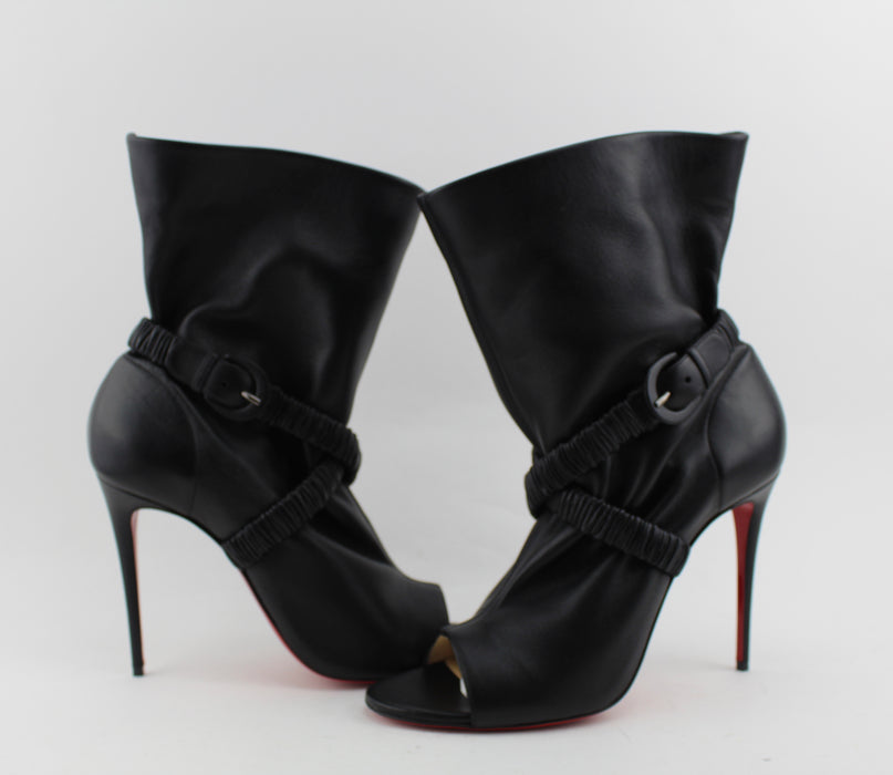 CHRISTIAN LOUBOUTIN SURVISSIMA 100mm SIZE 41 - LuxurySnob