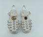 GUCCI  RUBBER SANDAL WITH CRYSTALS - LuxurySnob