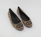 GUCCI CANVAS BALLERINA FLATS - LuxurySnob