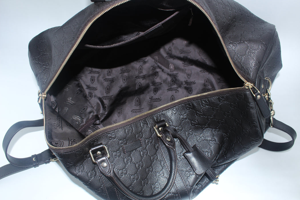 GUCCI LARGE CARRY-ON DUFFLE BAG - LuxurySnob