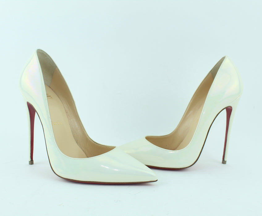 CHRISTIAN LOUBOUTIN SO KATE 120 PATENT SIZE 38 - LuxurySnob