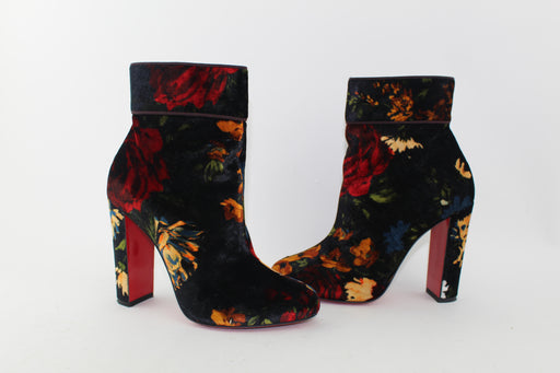CHRISTIAN LOUBOUTIN MOULAMAX 100MM VELOURS SIZE 38 - LuxurySnob