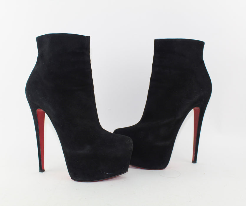 CHRISTIAN LOUBOUTIN DAF BOOTY 160MM BOOTIE SIZE 38 - LuxurySnob