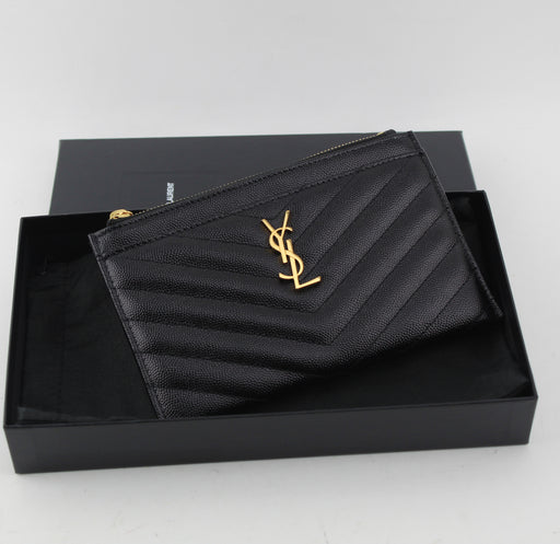 YSL MONOGRAM SMALL BILL POUCH - LuxurySnob