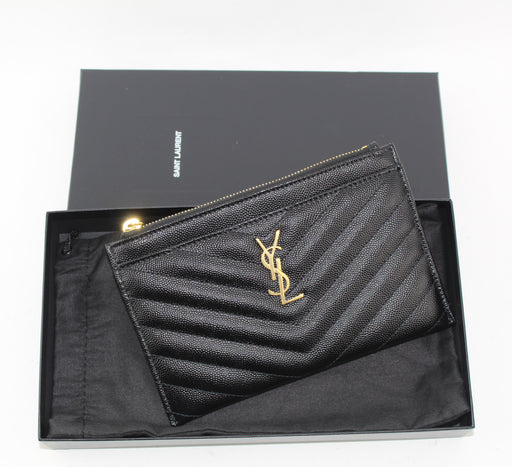 YSL MONOGRAM SMALL BILL POUCH - LuxurySnob