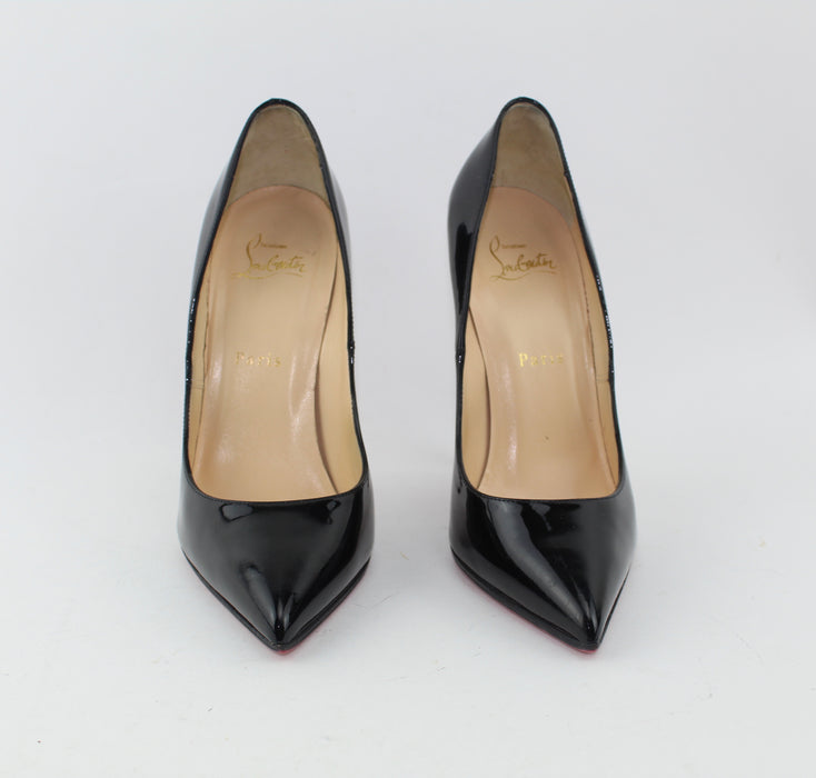 CHRISTIAN LOUBOUTIN PIGALLE 120mm  SIZE 38 - LuxurySnob