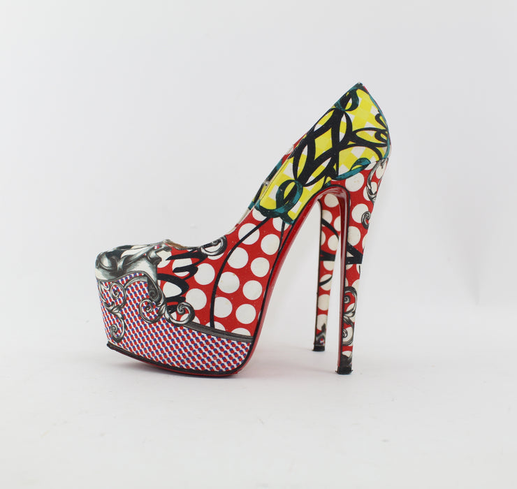 CHRISTIAN LOUBOUTIN DAFFODILE 160 SIZE 37.5 - LuxurySnob