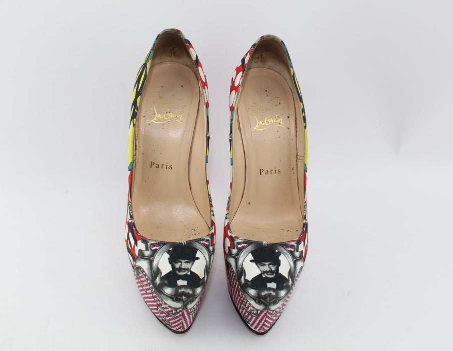 CHRISTIAN LOUBOUTIN DAFFODILE 160 SIZE 37.5 - LuxurySnob