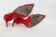 CHRISTIAN LOUBOUTIN DEBOUT 100mm SIZE 38 - LuxurySnob