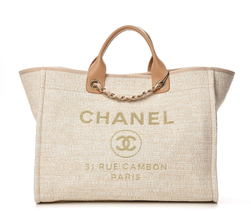 CHANEL DEAUVILLE TOTE OR ONTHEGO TOTE RAFFLE