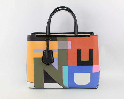 FENDI 2JOURS DISORDERED MEDIUM TOTE - LuxurySnob