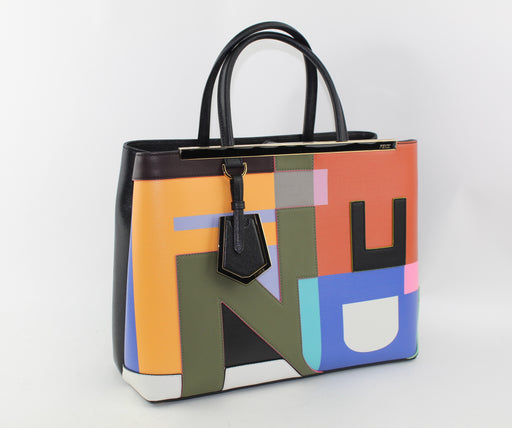 FENDI 2JOURS DISORDERED MEDIUM TOTE - LuxurySnob