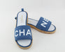 CHANEL DENIM SANDALS SIZE 41 - LuxurySnob