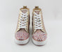CHRISTIAN LOUBOUTIN LOU SPIKES KRYSTAL DONNA FLAT WOMEN VERSION NUDE SIZE 39 - LuxurySnob