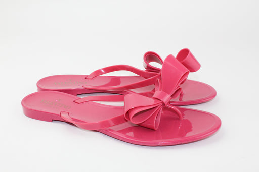 Valentino Pink Jelly Bow Sandals