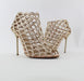 SERGIO ROSSI SCALLOPED SANDALS SIZE 41 - LuxurySnob