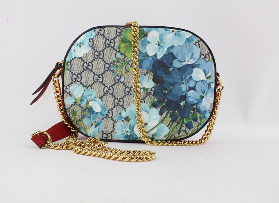 Gucci GG Blooms Mini Chain Bag - LuxurySnob