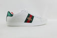 GUCCI  ACE EMBROIDERED SNEAKER SIZE 40 - LuxurySnob