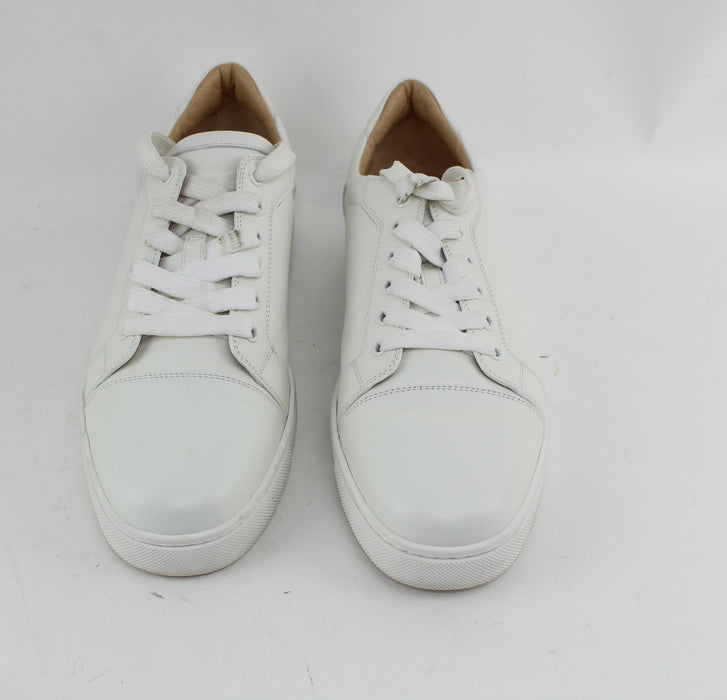 CHRISTIAN LOUBOUTIN VIEIRA FLAT CALF SNEAKERS SIZE 41 - LuxurySnob