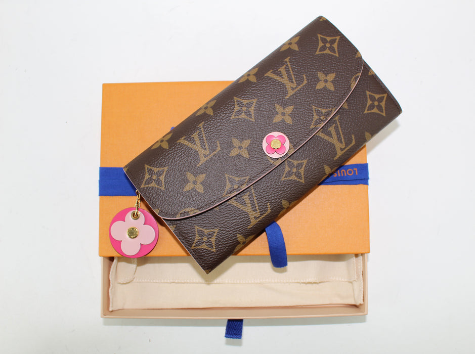 LOUIS VUITTON EMILIE BLOOMS FLOWER WALLET - LuxurySnob