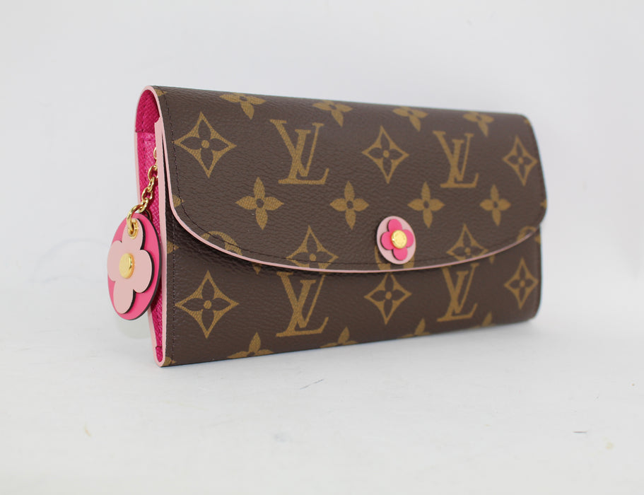 LOUIS VUITTON EMILIE BLOOMS FLOWER WALLET - LuxurySnob