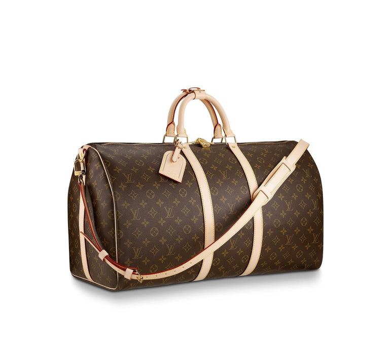 LOUIS VUITTON KEEPALL MONOGRAM BANDOULIÈRE 55 - LuxurySnob