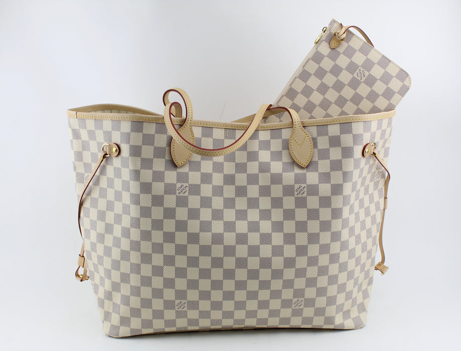 LOUIS VUITTON NEVERFULL GM AZUR - LuxurySnob