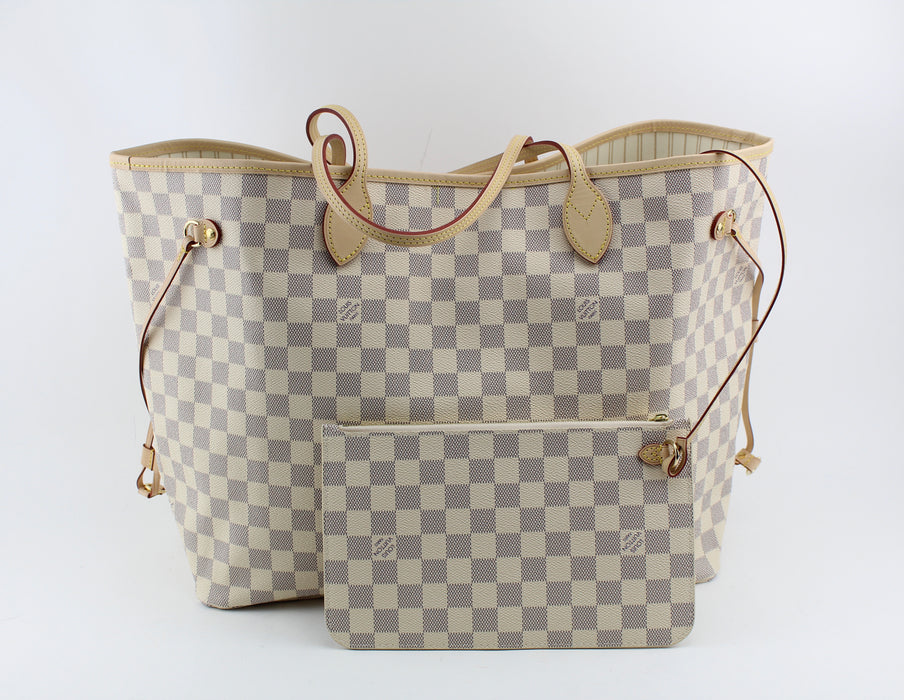 LOUIS VUITTON NEVERFULL GM AZUR - LuxurySnob