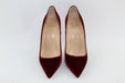 CHRISTIAN LOUBOUTIN SO KATE 120mm VELVET SIZE 40.5 - LuxurySnob