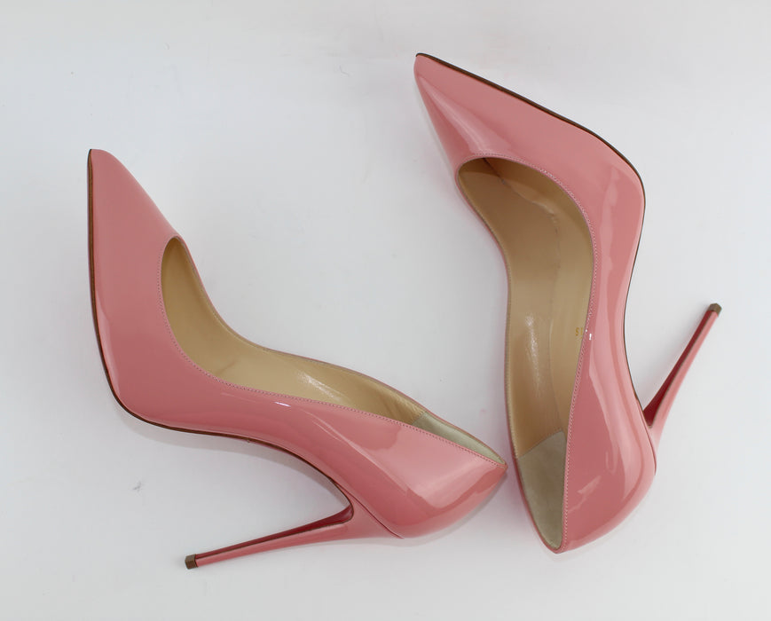 CHRISTIAN LOUBOUTIN PIGALLE 100mm SIZE 41 - LuxurySnob