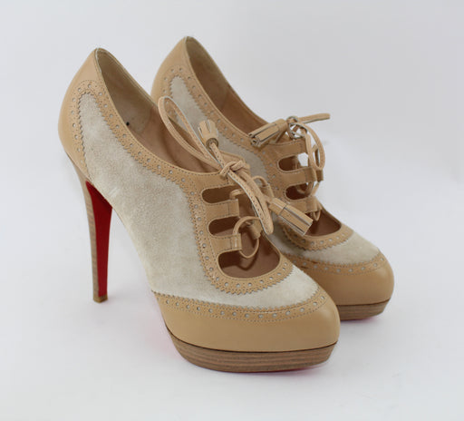 CHRISTIAN LOUBOUTIN MAMIMO 140MM SIZE 37 - LuxurySnob