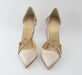 CHRISTIAN LOUBOUTIN KRYSTAL CROSS 100MM SIZE 39 - LuxurySnob