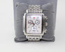 MICHELE DECO 18 STAINLESS STEEL DIAMOND DETAIL WATCH - LuxurySnob