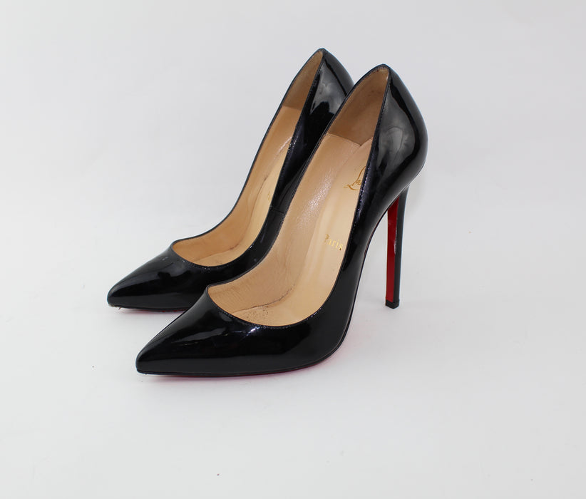 CHRISTIAN LOUBOUTIN PIGALLE 120mm SIZE 39.5 - LuxurySnob