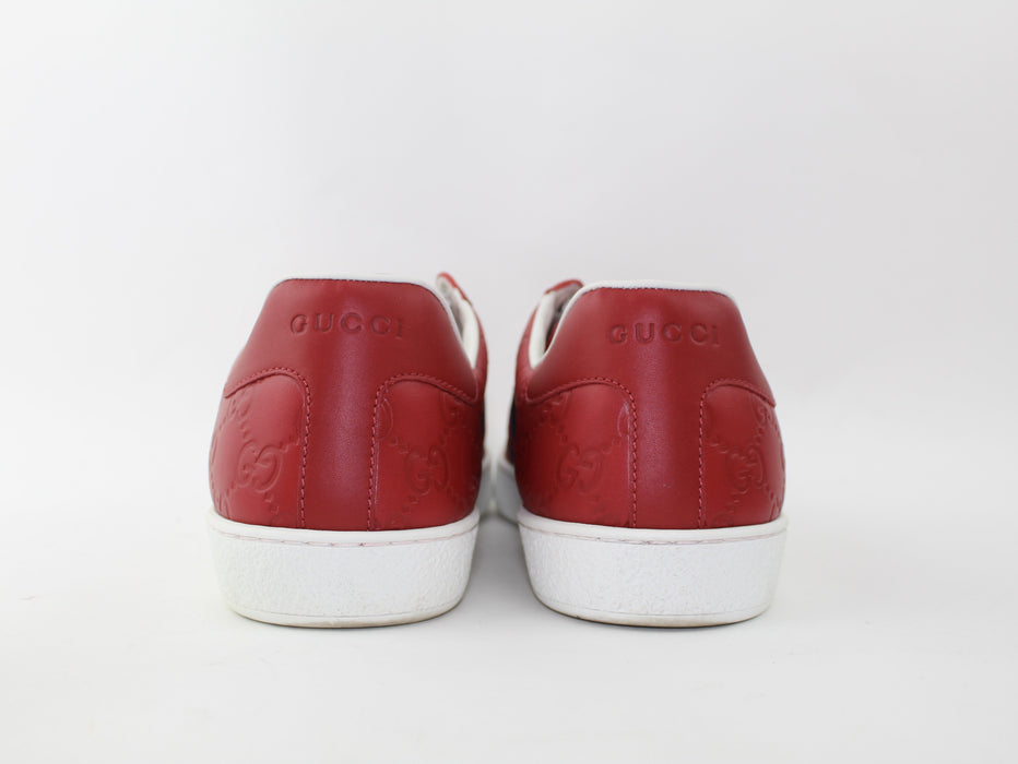 GUCCI ACE SNEAKERS SIZE MEN SIZE 9.5 - LuxurySnob