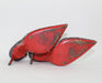 CHRISTIAN LOUBOUTIN IRIZA HALF D'ORSAY GLITTER PUMP SIZE 38.5 - LuxurySnob