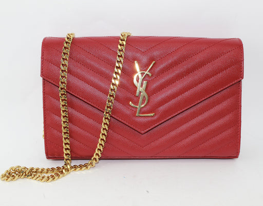 SAINT LAURENT CHAIN WALLET - LuxurySnob