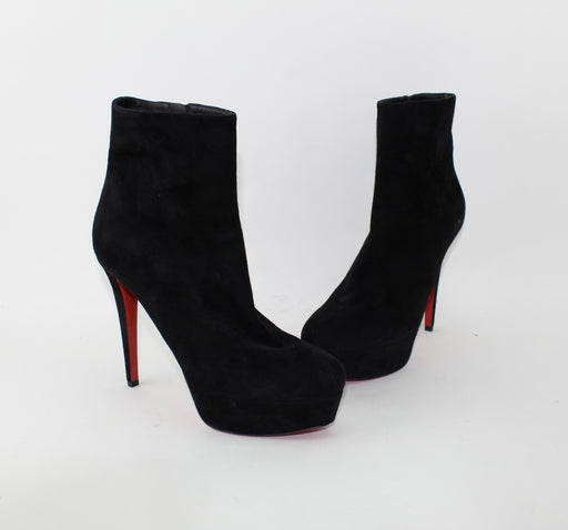 CHRISTIAN LOUBOUTIN BIANCA BOOTY 120MM SIZE 40 - LuxurySnob