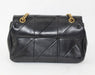 SAINT LAURENT JAMIE SMALL "CARRÉ RIVE GAUCHE " IN LAMBSKIN SHOULDER BAG - LuxurySnob