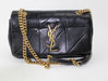 SAINT LAURENT JAMIE SMALL "CARRÉ RIVE GAUCHE " IN LAMBSKIN SHOULDER BAG - LuxurySnob