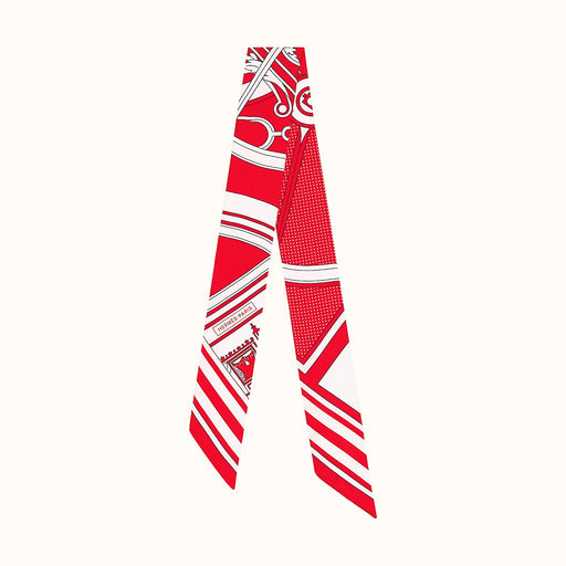 Hermes Washington's Carriage Detail Twilly Accessory 