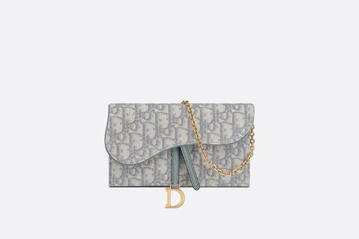 Dior Saddle Wallet on Chain