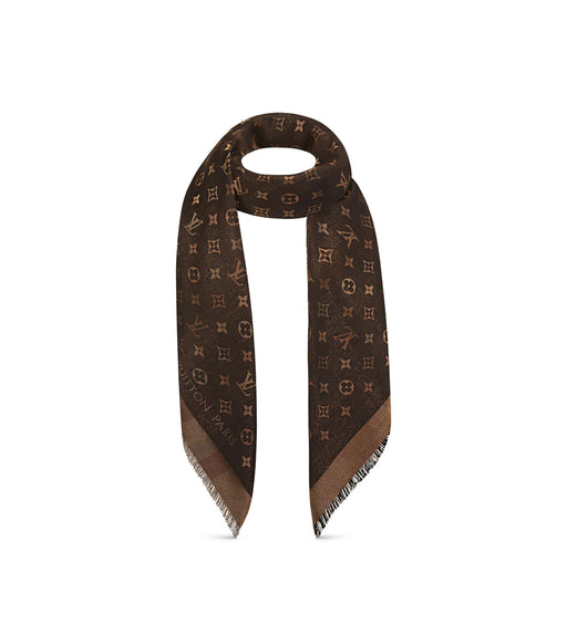 LOUIS VUITTON SO SHINE MONOGRAM SHAWL - LuxurySnob