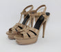 SAINT LAURENT TRIBUTE SANDALS SIZE 39.5 - LuxurySnob