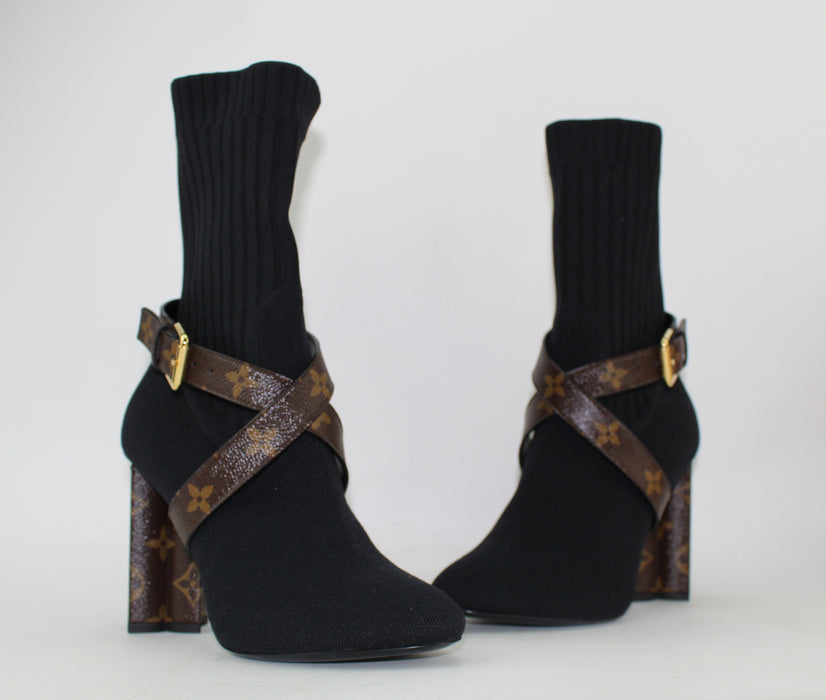 LOUIS VUITTON SILHOUETTE ANKLE BOOT - LuxurySnob