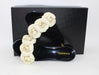 CHANEL PVC SLIDES CAMELLIA FLOWERS - LuxurySnob