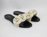 CHANEL PVC SLIDES CAMELLIA FLOWERS - LuxurySnob