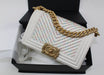 CHANEL SMALL BOY HANDBAG - LuxurySnob