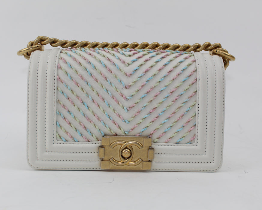 CHANEL SMALL BOY HANDBAG - LuxurySnob